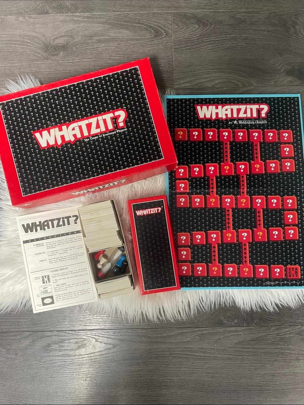 Vintage 1987 WHATZiT? The Game of fractured Phrases